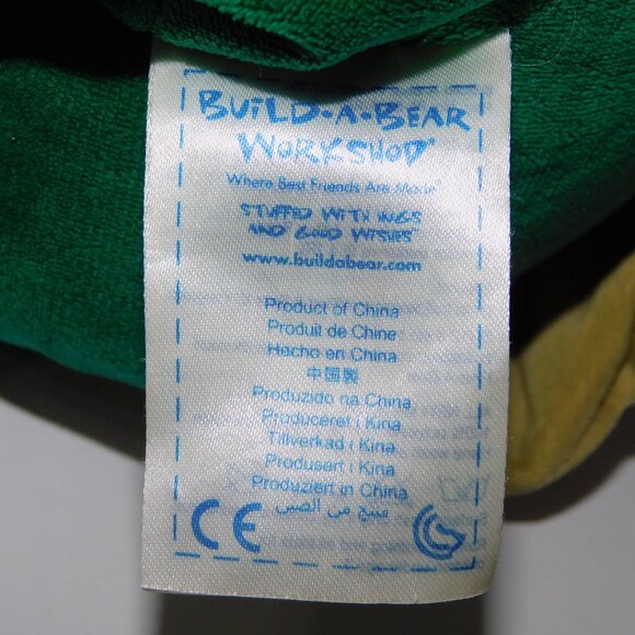 Build a Bear Workshop TMNT Teenage mutant Ninja Turtles Raphael 18" Plush 2016 - Picture 4 of 6